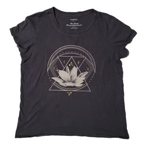 Torrid Gray Lotus T-Shirt 0|12